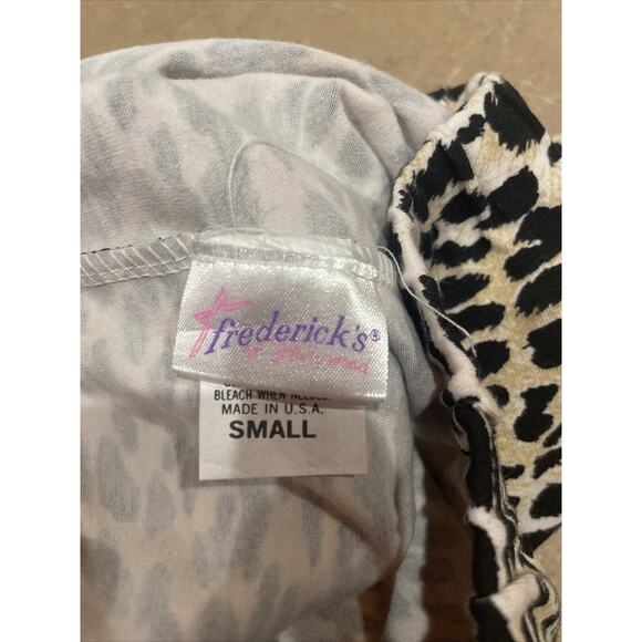 Women’s Vintage Fredrick’s Of Hollywood Sweatshirt Pants Animal Print Tiger King - Picture 6 of 11